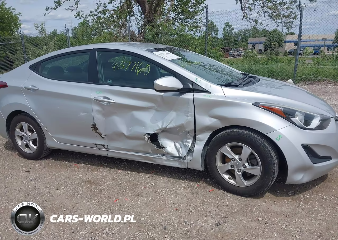 2015 Hyundai Elantra Se VIN:5NPDH4AE9FH565824 - 6
