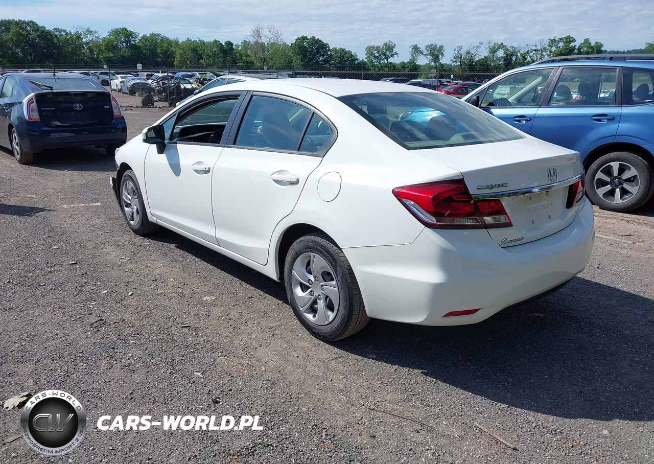 2015 Honda Civic Lx VIN:19XFB2F59FE097556 - 3