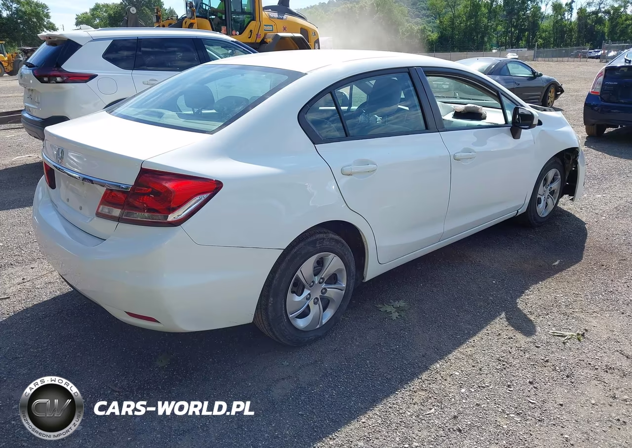 2015 Honda Civic Lx VIN:19XFB2F59FE097556 - 4