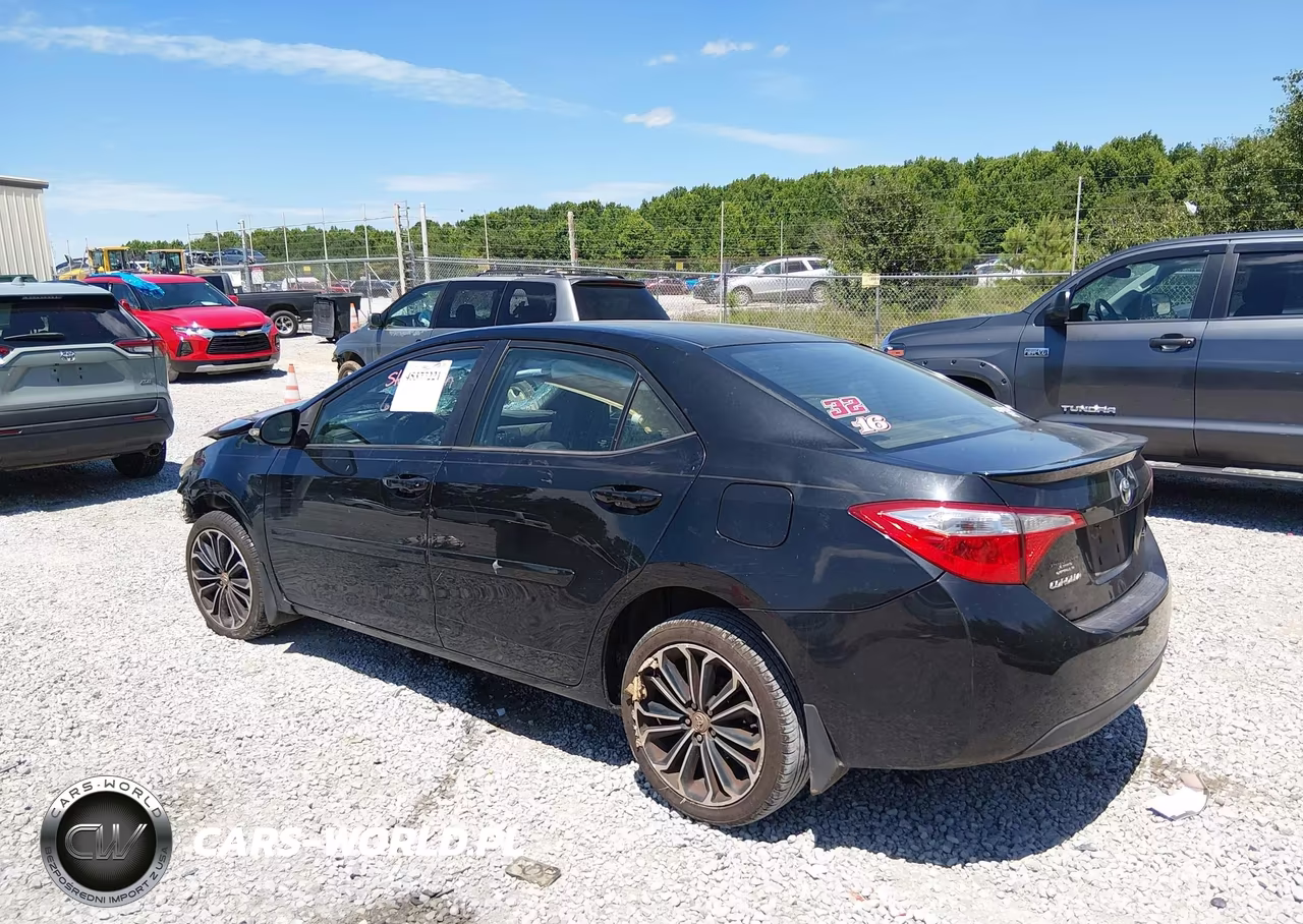 2015 Toyota Corolla S Plus VIN:2T1BURHE8FC343915 - 3