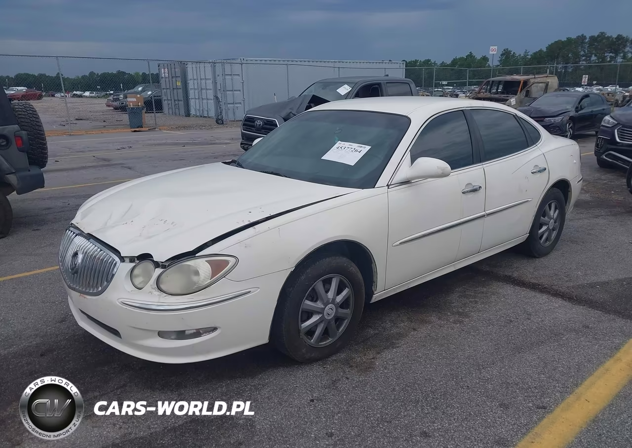 2008 Buick Lacrosse Cxl VIN:2G4WD582581206587 - 2