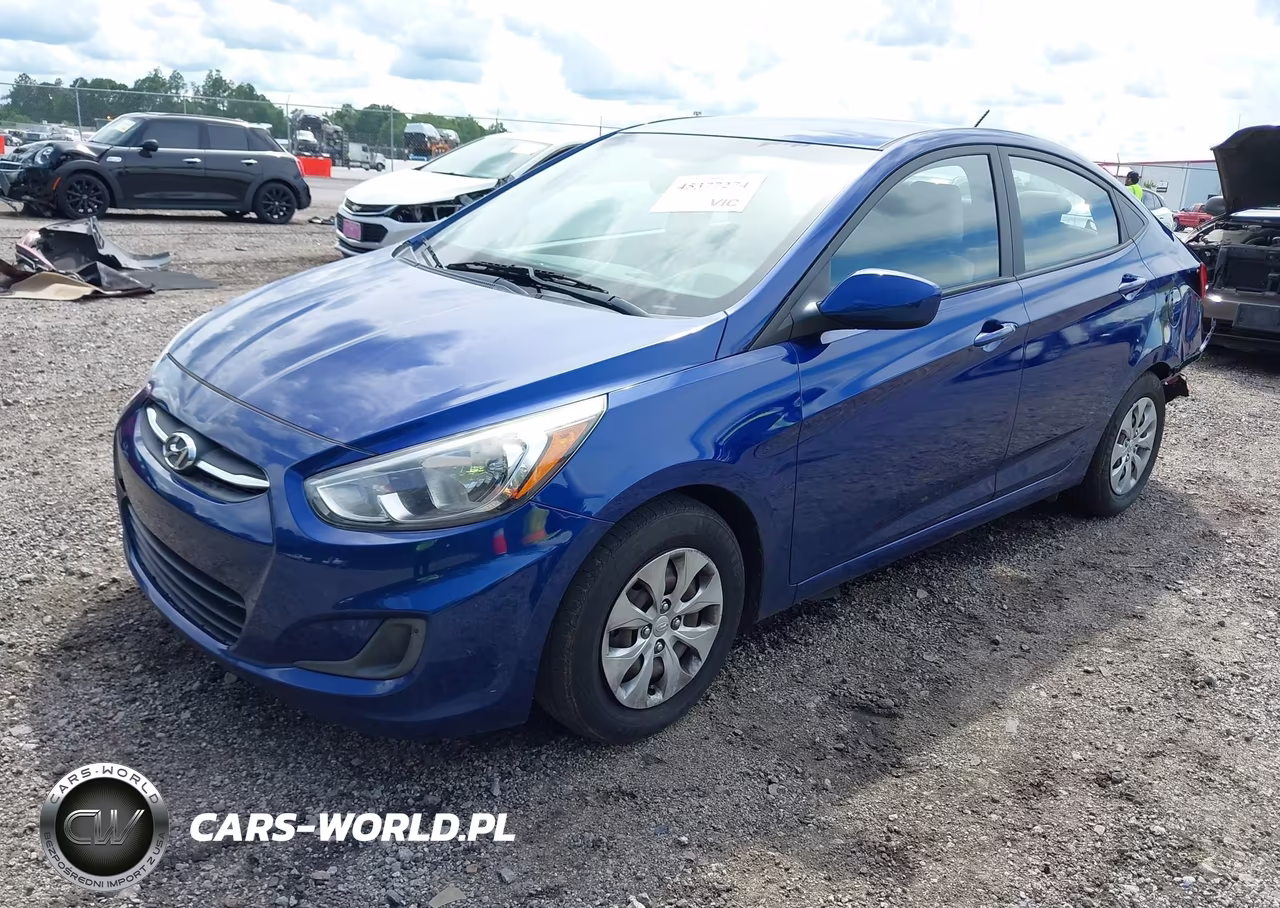 2017 Hyundai Accent Se VIN:KMHCT4AE5HU251828 - 2