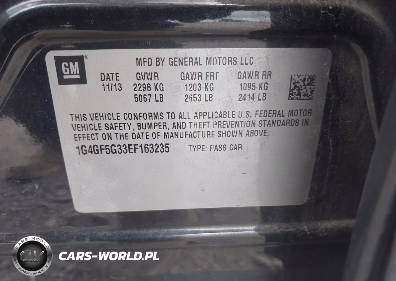 2014 BUICK LACROSSE PREMIUM II GROUP VIN:1G4GF5G33EF163235 - 9