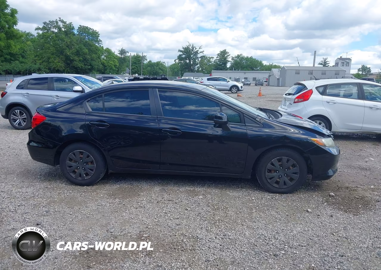 2012 Honda Civic Lx VIN:19XFB2F52CE039672 - 13