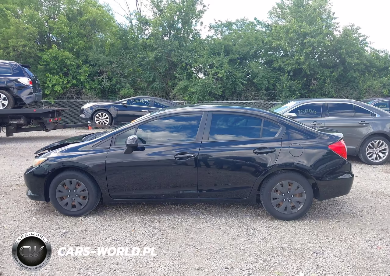 2012 Honda Civic Lx VIN:19XFB2F52CE039672 - 14