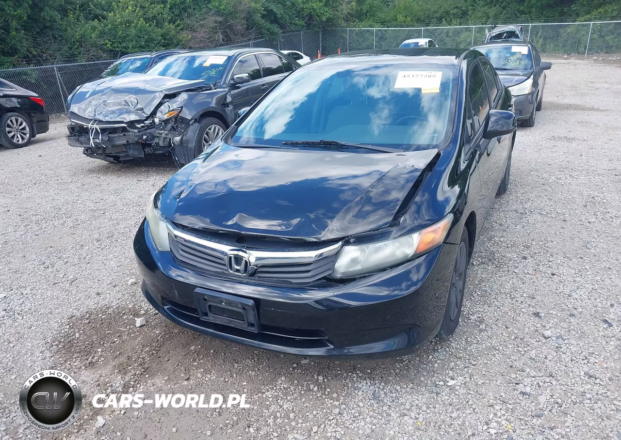 2012 Honda Civic Lx VIN:19XFB2F52CE039672 - 6