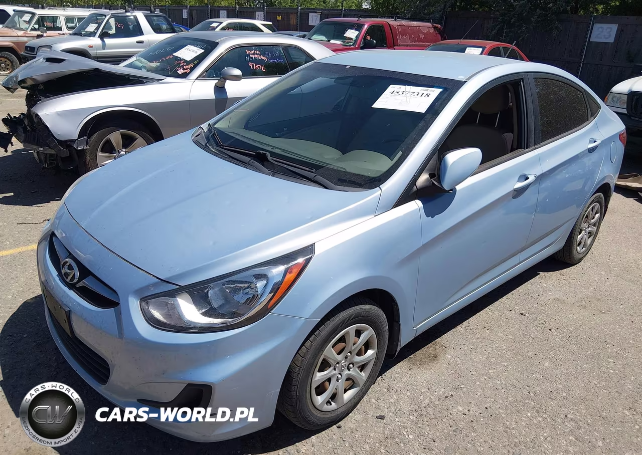 2012 Hyundai Accent Gls VIN:KMHCT4AE6CU200735 - 2