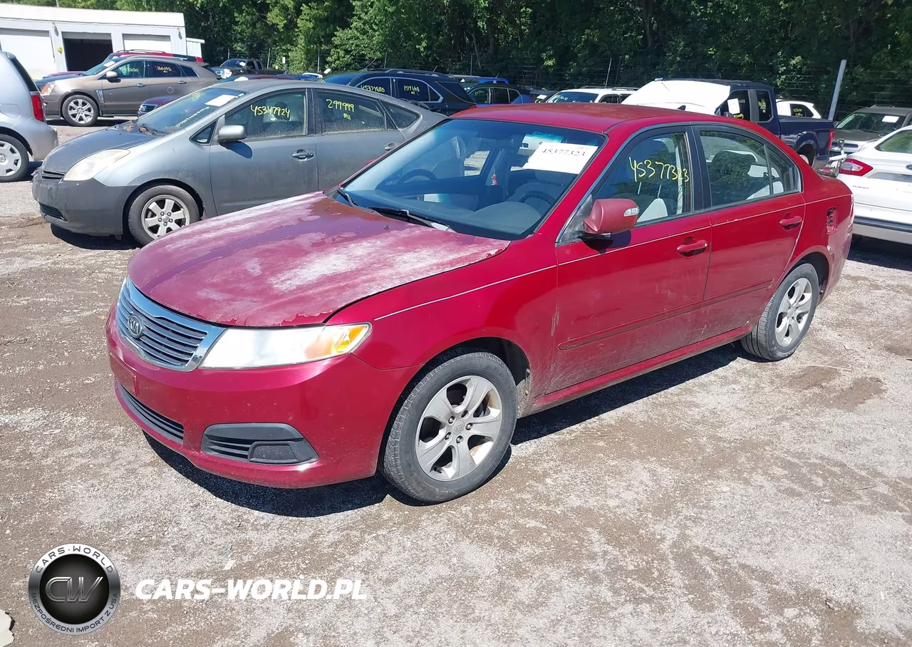 2009 Kia Optima Lx VIN:KNAGE228595359260 - 2