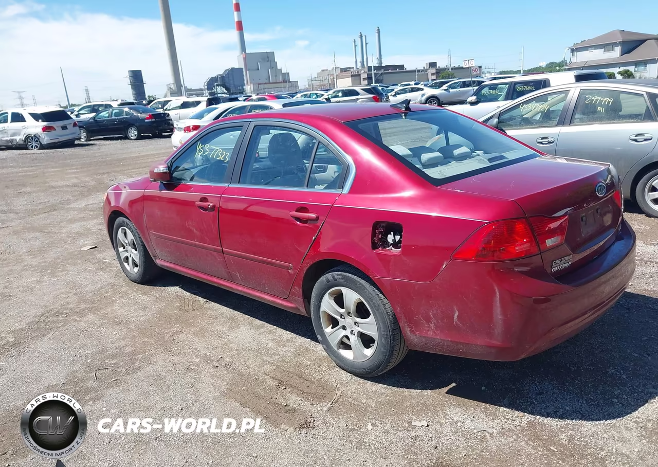 2009 Kia Optima Lx VIN:KNAGE228595359260 - 3