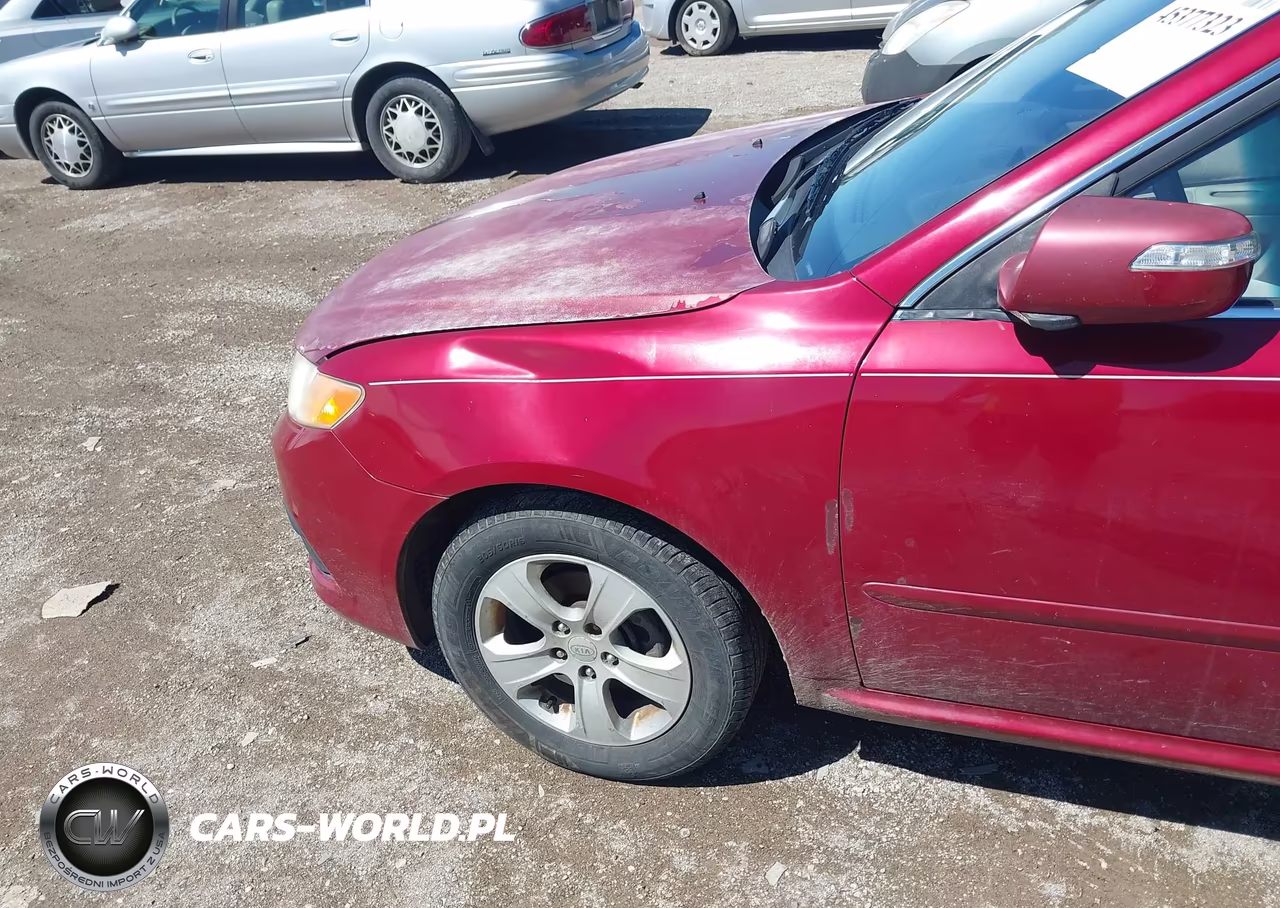 2009 Kia Optima Lx VIN:KNAGE228595359260 - 6