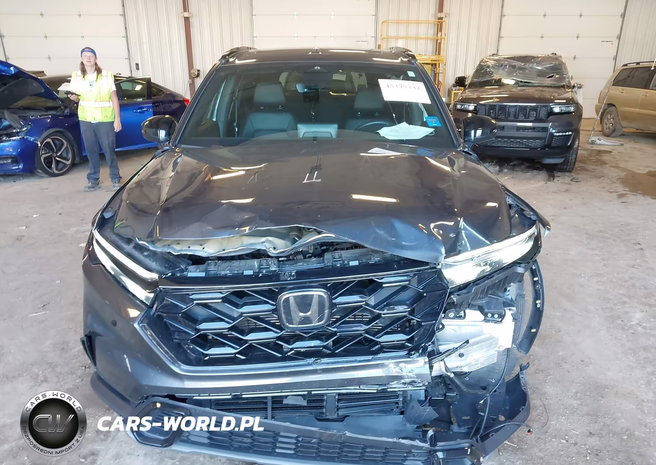 2024 Honda Cr-V Hybrid Sport-L VIN:5J6RS6H8XRL021457 - 12
