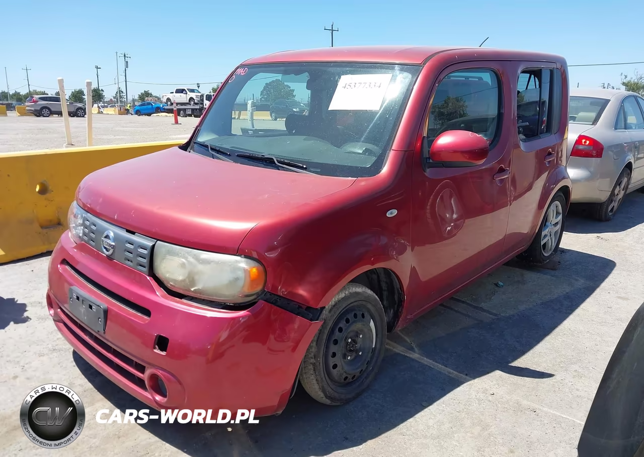 2009 Nissan Cube 1.8Sl VIN:JN8AZ28R79T123948 - 2