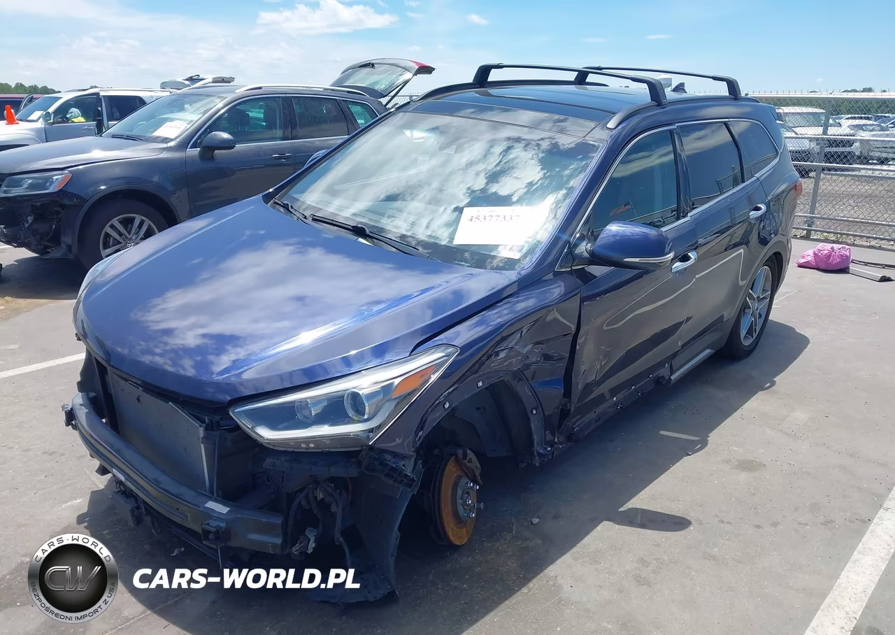 2017 Hyundai Santa Fe Limited Ultimate VIN:KM8SR4HF7HU235350 - 2