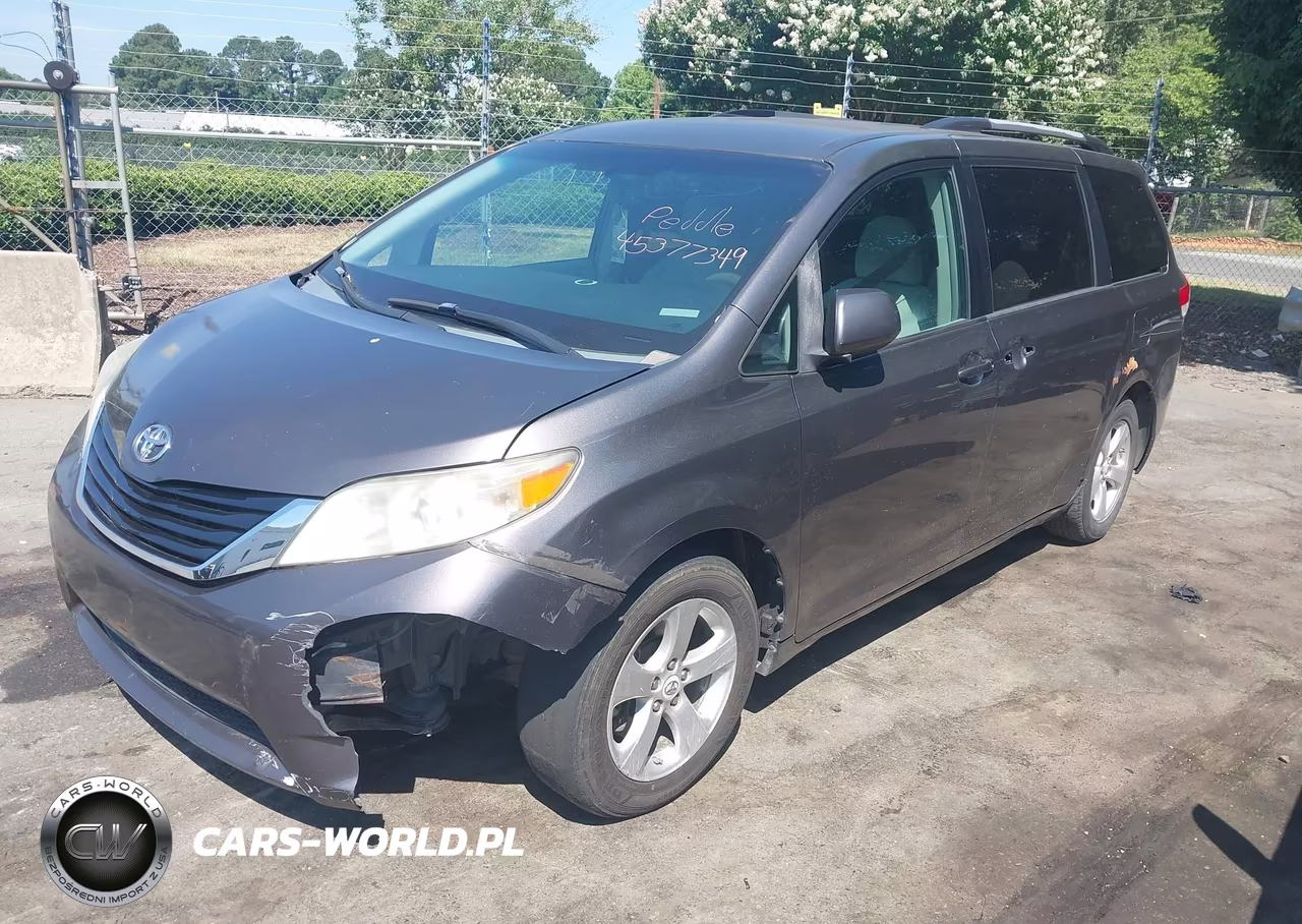 2012 Toyota Sienna Le V6 8 Passenger VIN:5TDKK3DC9CS188978 - 2
