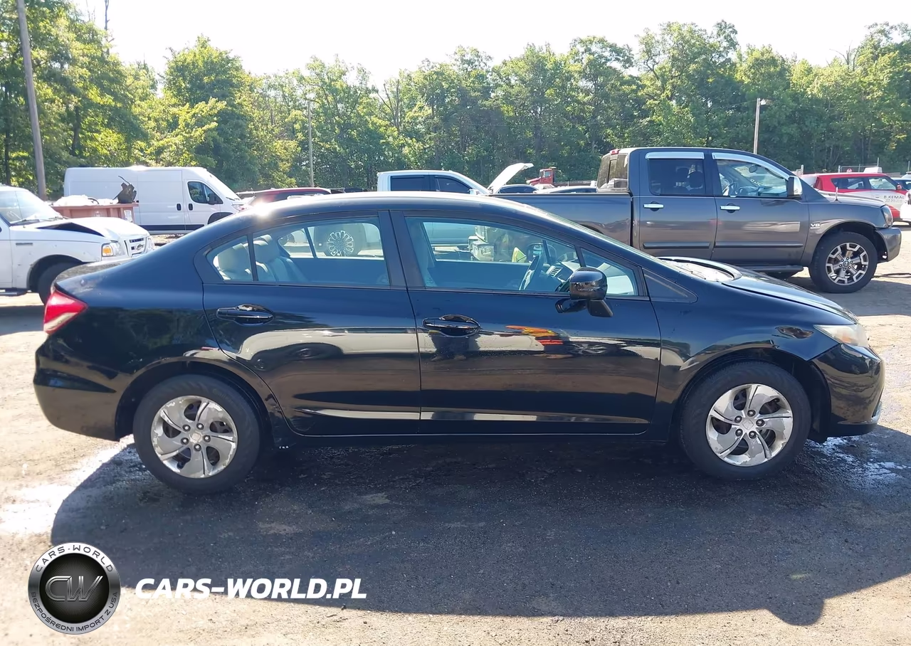 2014 Honda Civic Lx VIN:2HGFB2F51EH509375 - 13