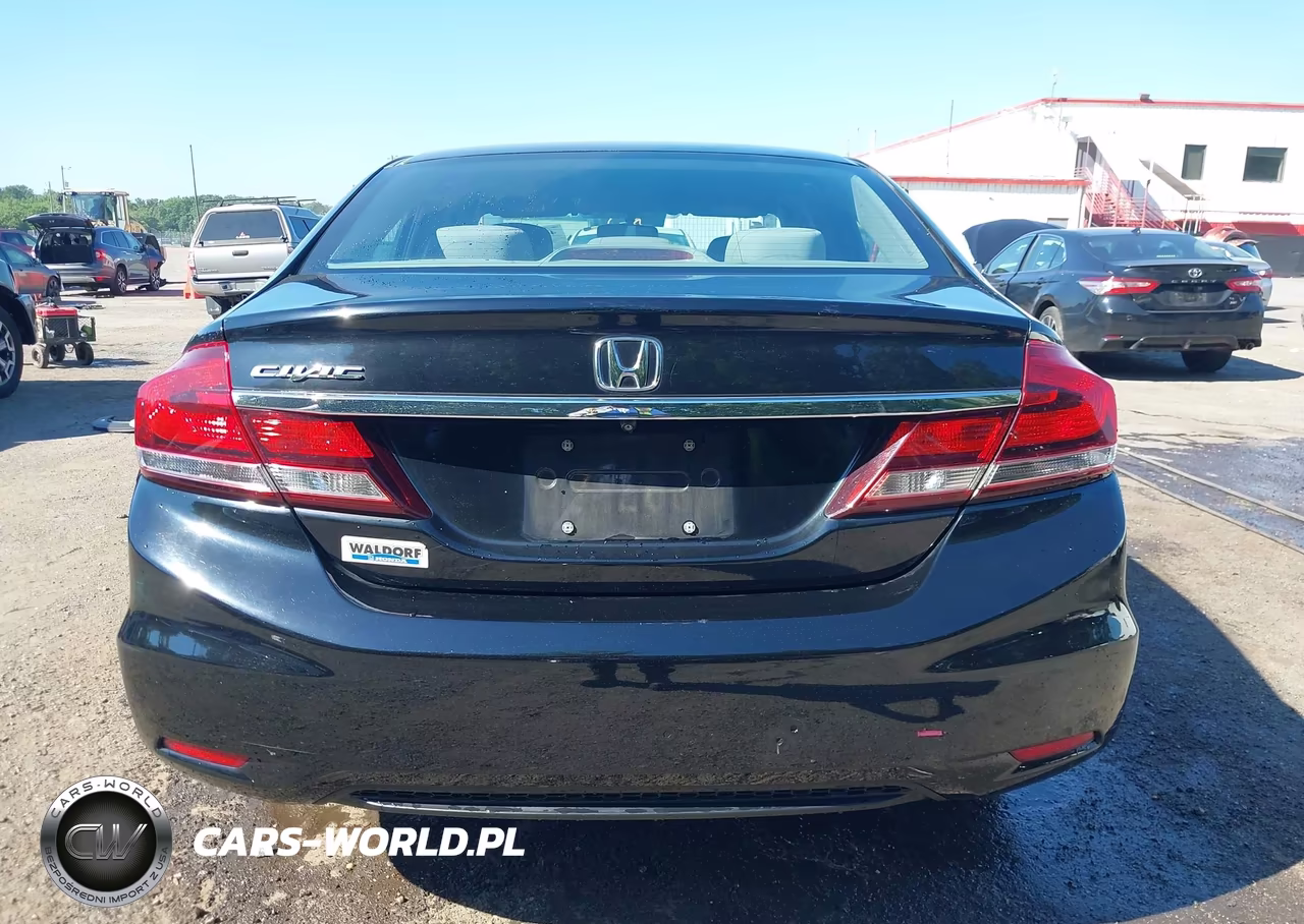 2014 Honda Civic Lx VIN:2HGFB2F51EH509375 - 16