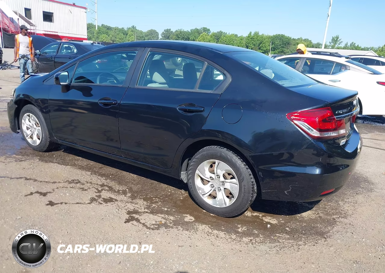2014 Honda Civic Lx VIN:2HGFB2F51EH509375 - 3