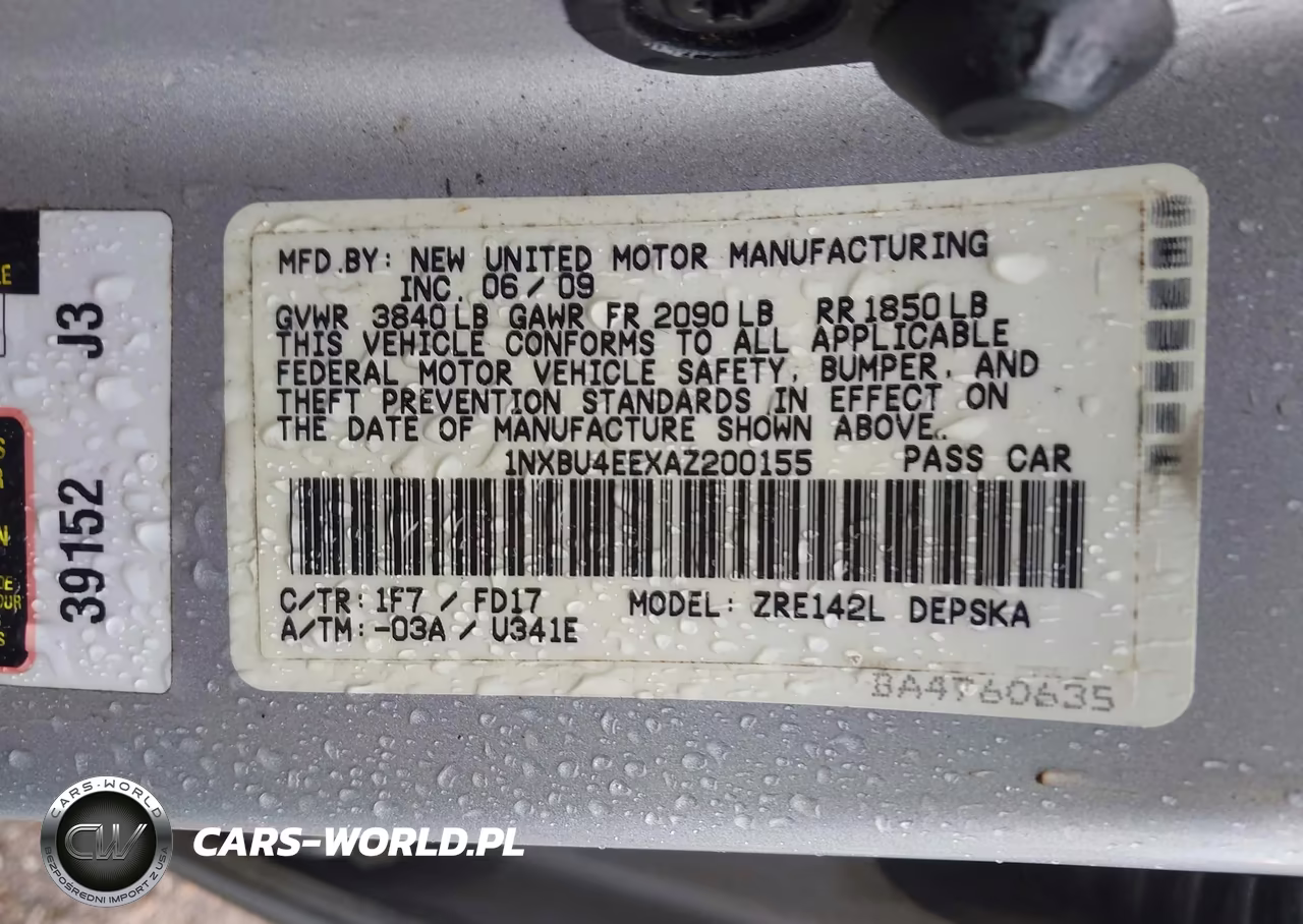 2010 Toyota Corolla S VIN:1NXBU4EEXAZ200155 - 9