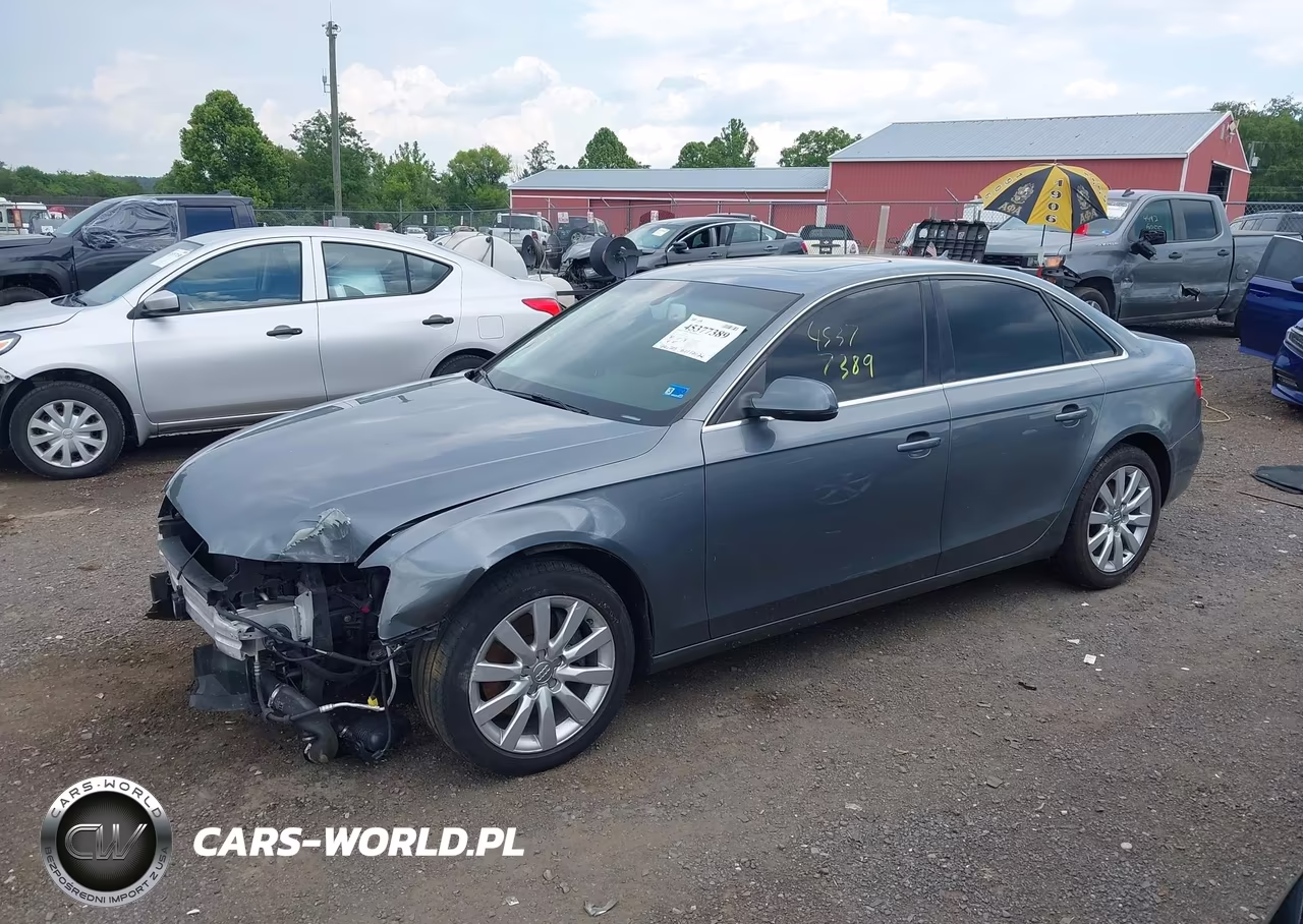2012 Audi A4 2.0T Premium VIN:WAUBFAFL1CN015593 - 2