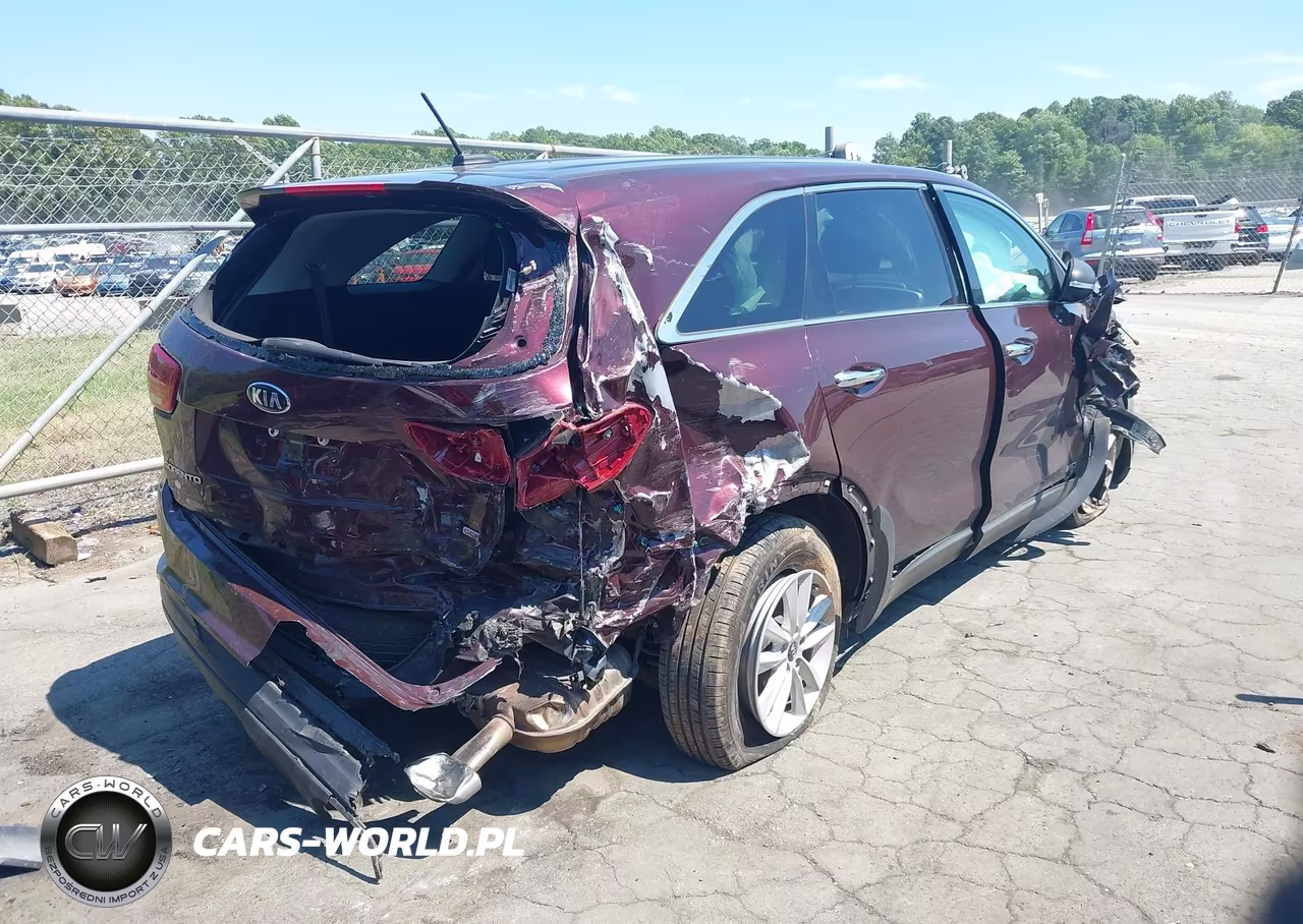 2020 Kia Sorento 2.4L Lx VIN:5XYPGDA31LG640162 - 4