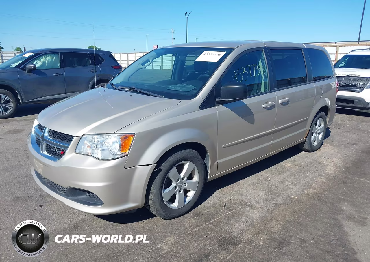 2013 Dodge Grand Caravan Se VIN:2C4RDGBG0DR554391 - 2