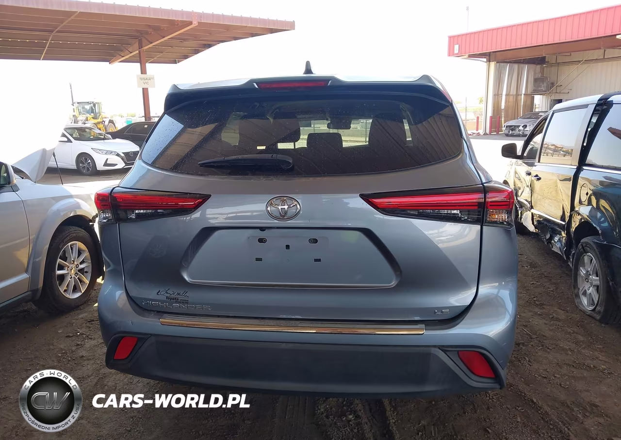 2022 Toyota Highlander Le VIN:5TDZZRAH0NS113523 - 17