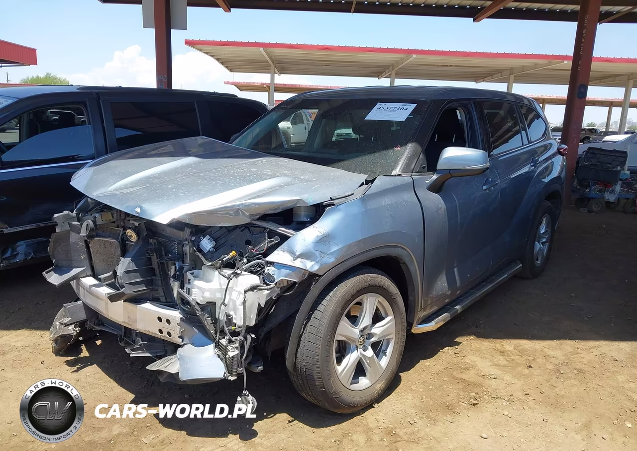 2022 Toyota Highlander Le VIN:5TDZZRAH0NS113523 - 2
