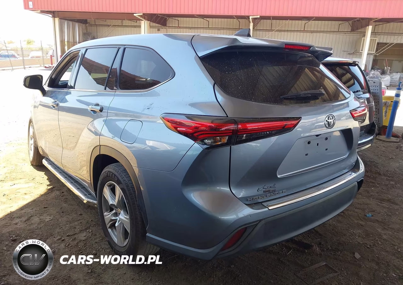 2022 Toyota Highlander Le VIN:5TDZZRAH0NS113523 - 3