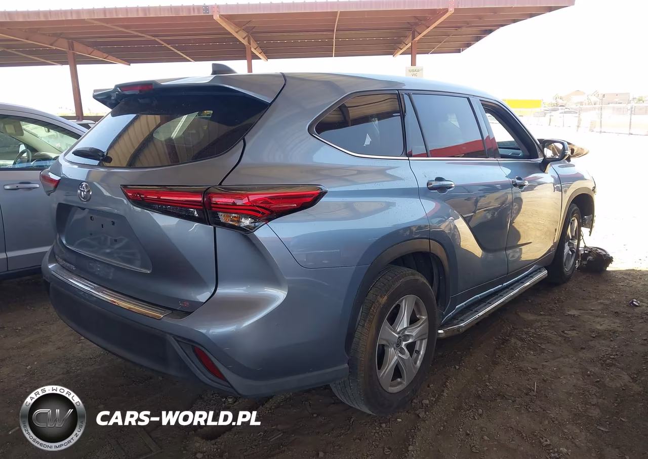 2022 Toyota Highlander Le VIN:5TDZZRAH0NS113523 - 4