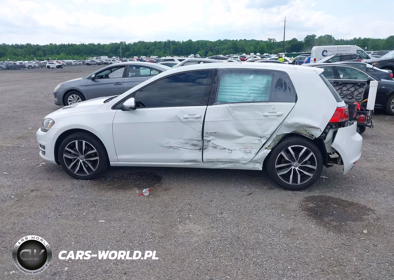 2015 Volkswagen Golf Tsi Se 4-Door VIN:3VW217AU5FM038181 - 14