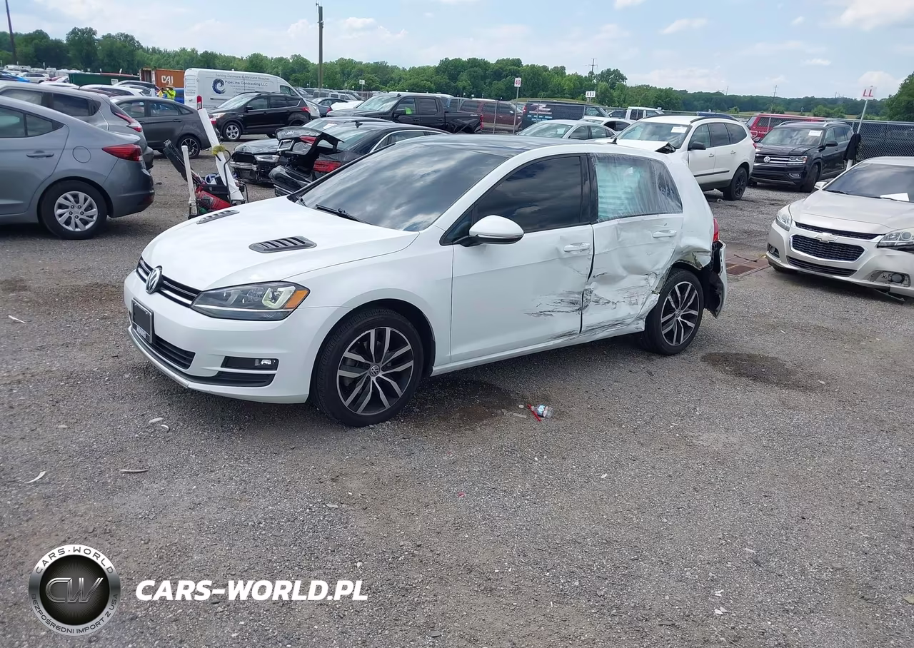 2015 Volkswagen Golf Tsi Se 4-Door VIN:3VW217AU5FM038181 - 2