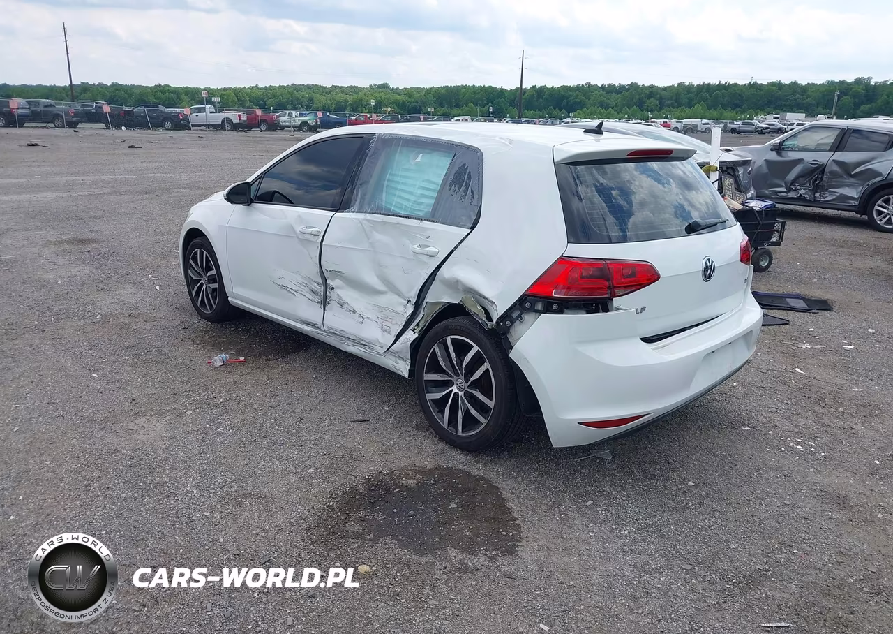2015 Volkswagen Golf Tsi Se 4-Door VIN:3VW217AU5FM038181 - 3