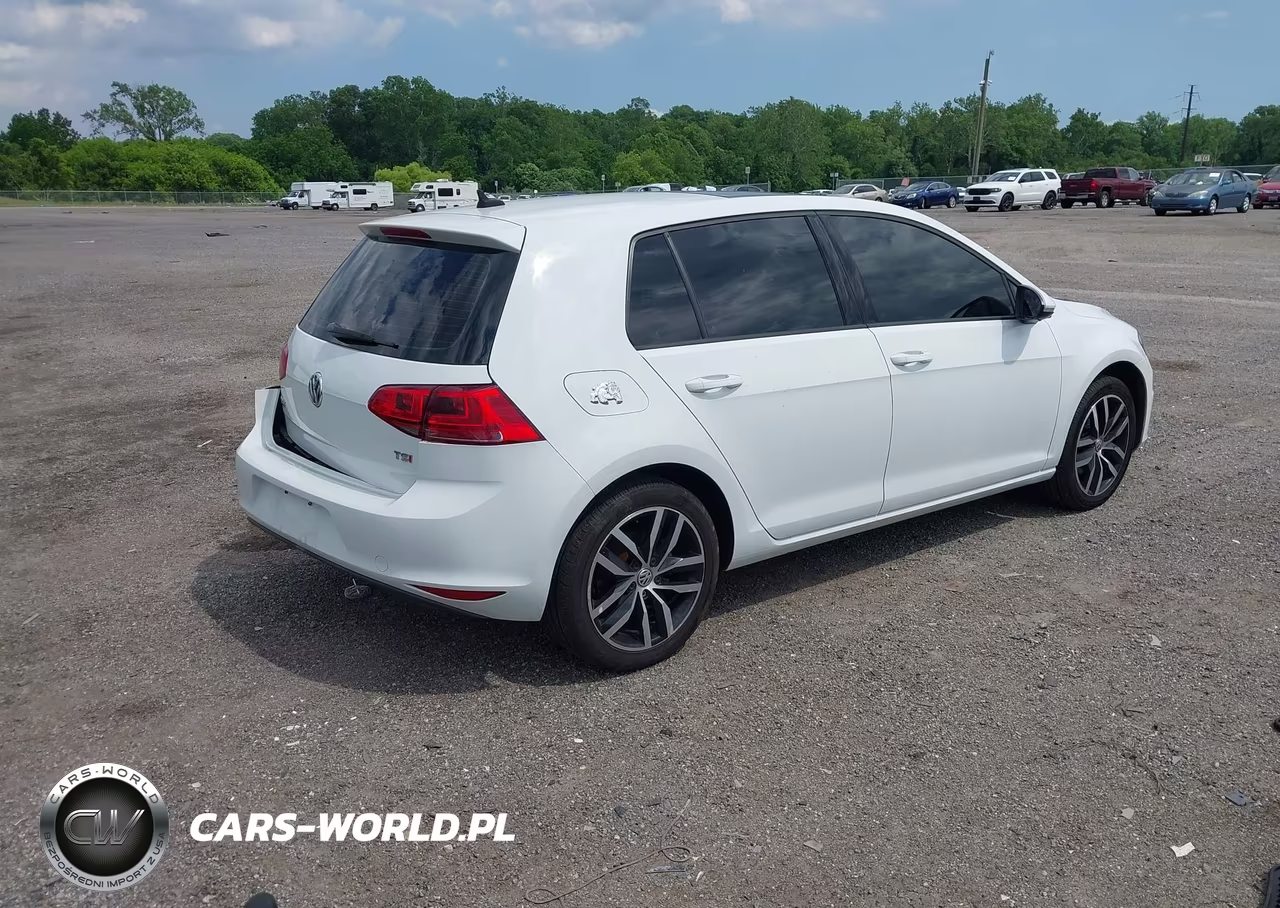 2015 Volkswagen Golf Tsi Se 4-Door VIN:3VW217AU5FM038181 - 4