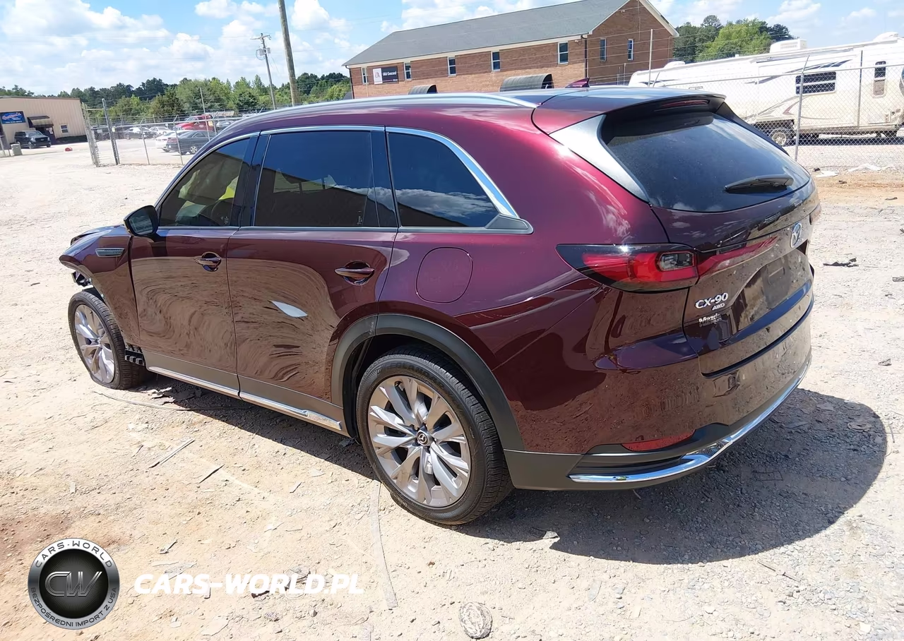 2024 Mazda Cx-90 3.3 Turbo Premium VIN:JM3KKDHDXR1126687 - 3