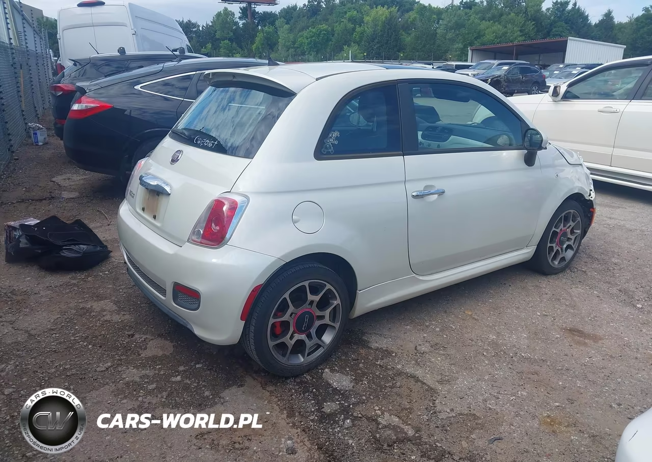 2013 Fiat 500 Sport VIN:3C3CFFBR3DT713143 - 4