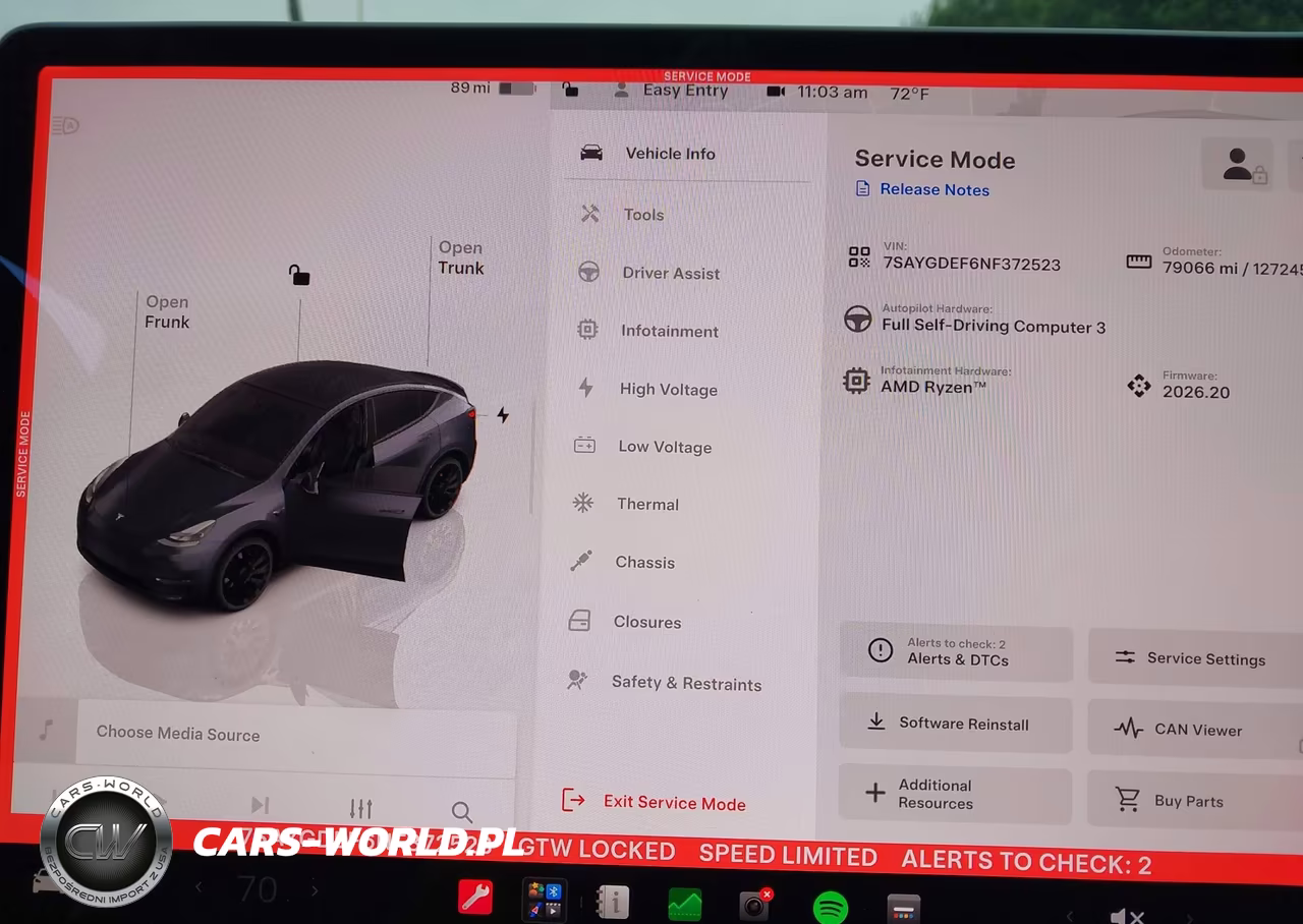 2022 Tesla Model Y Performance Dual Motor All-Wheel Drive VIN:7SAYGDEF6NF372523 - 7