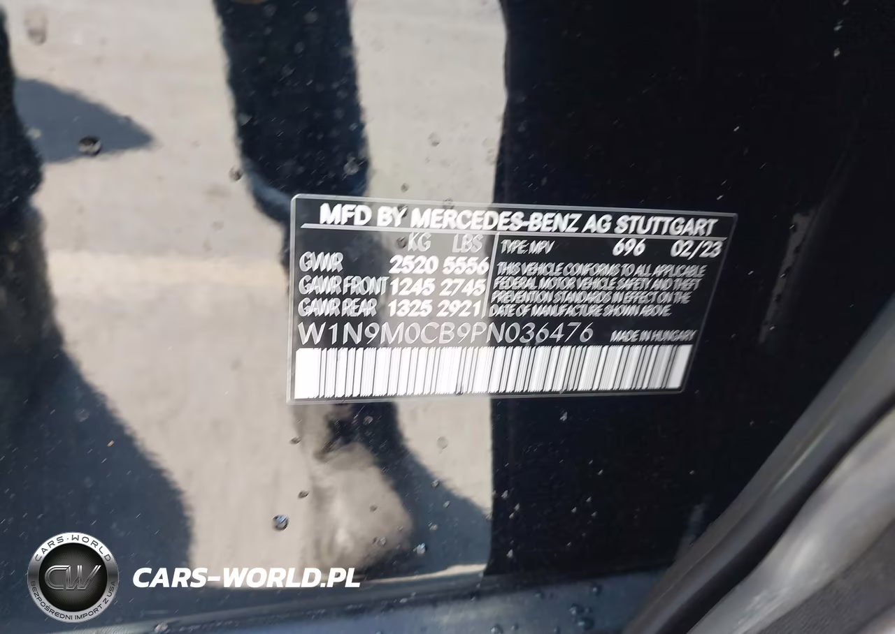 2023 Mercedes-Benz Eqb 250 Suv VIN:W1N9M0CB9PN036476 - 9