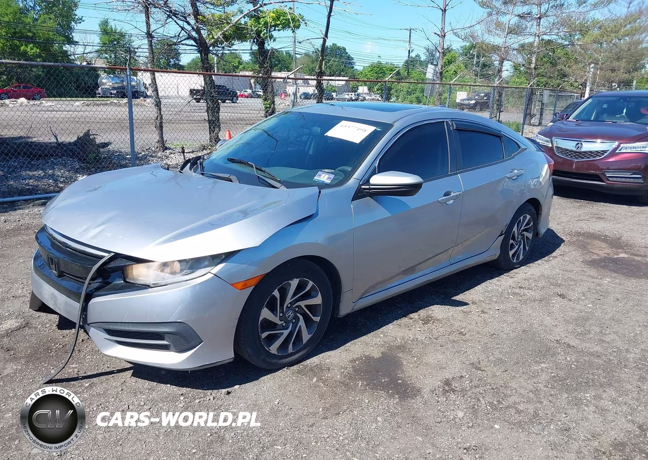 2017 Honda Civic Ex VIN:19XFC2F79HE217597 - 2