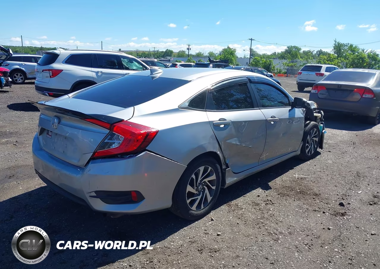 2017 Honda Civic Ex VIN:19XFC2F79HE217597 - 4