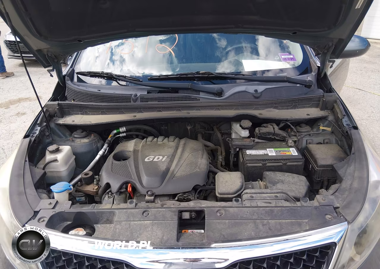 2014 Kia Sportage Lx VIN:KNDPBCAC6E7658018 - 10