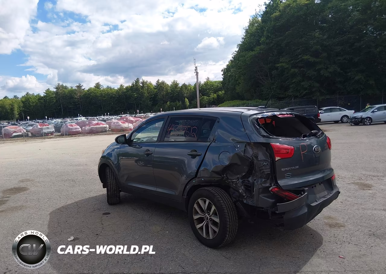 2014 Kia Sportage Lx VIN:KNDPBCAC6E7658018 - 3