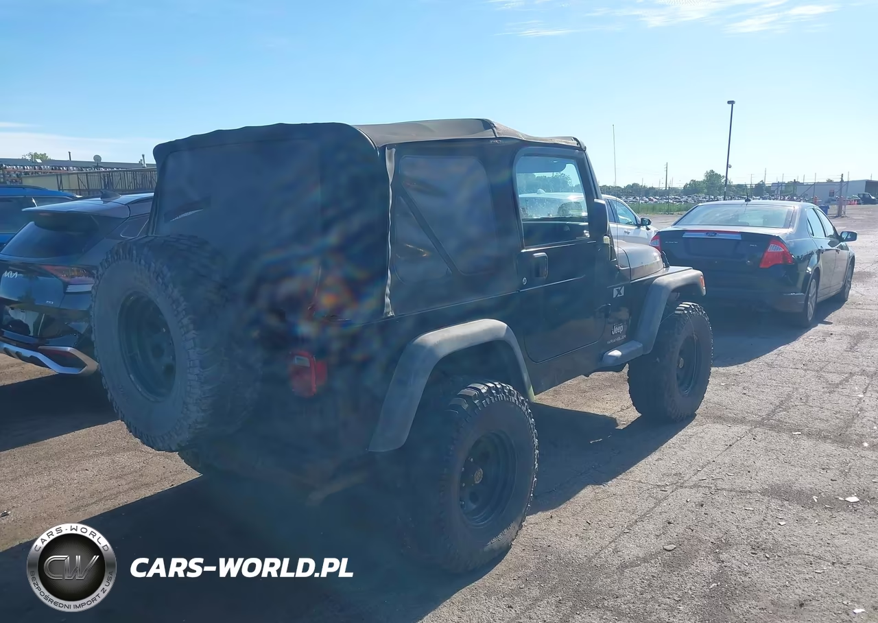 2005 Jeep Wrangler X VIN:1J4FA39S65P359522 - 4