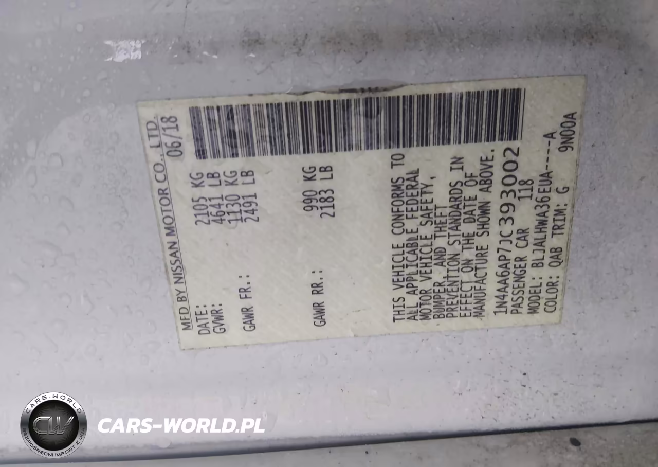 2018 Nissan Maxima 3.5 Platinum VIN:1N4AA6AP7JC393002 - 9