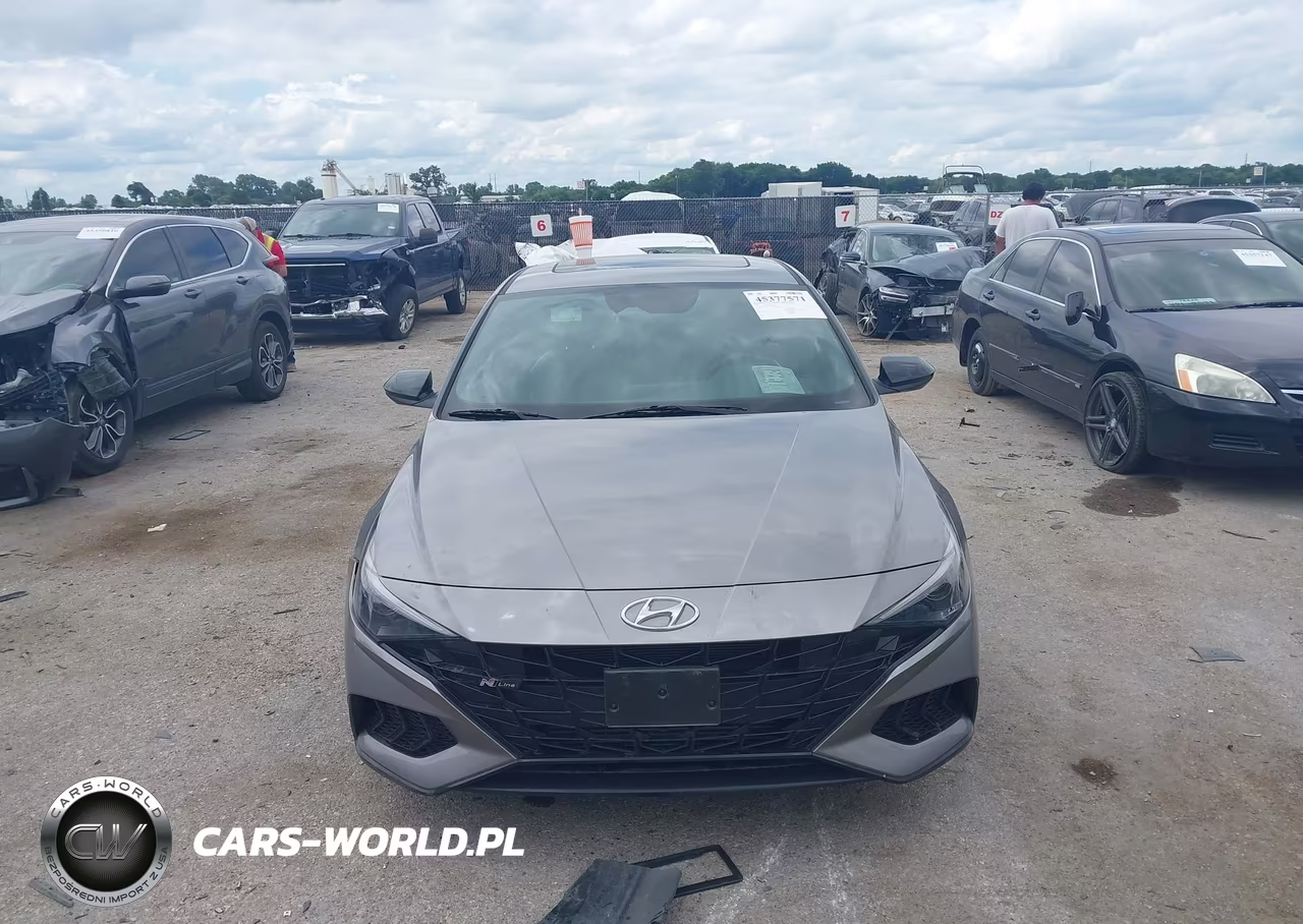 2021 Hyundai Elantra N Line VIN:KMHLR4AFXMU193698 - 11