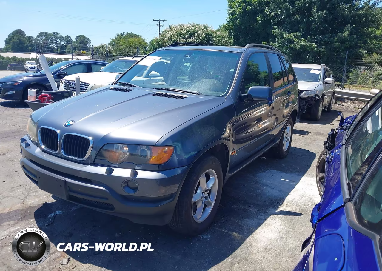2002 BMW X5 3.0I VIN:5UXFA53562LP43435 - 2