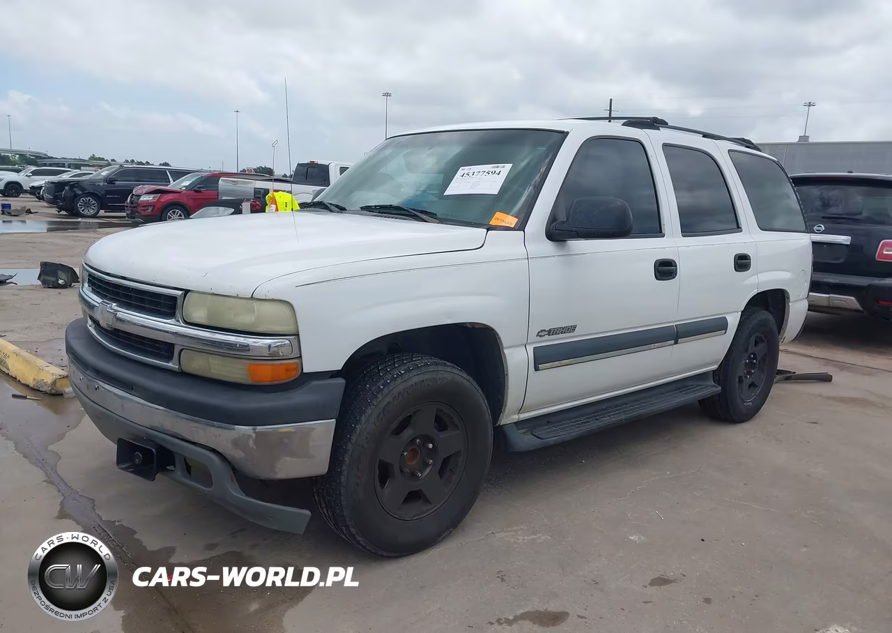 2002 Chevrolet Tahoe Ls VIN:1GNEC13VX2R317395 - 2