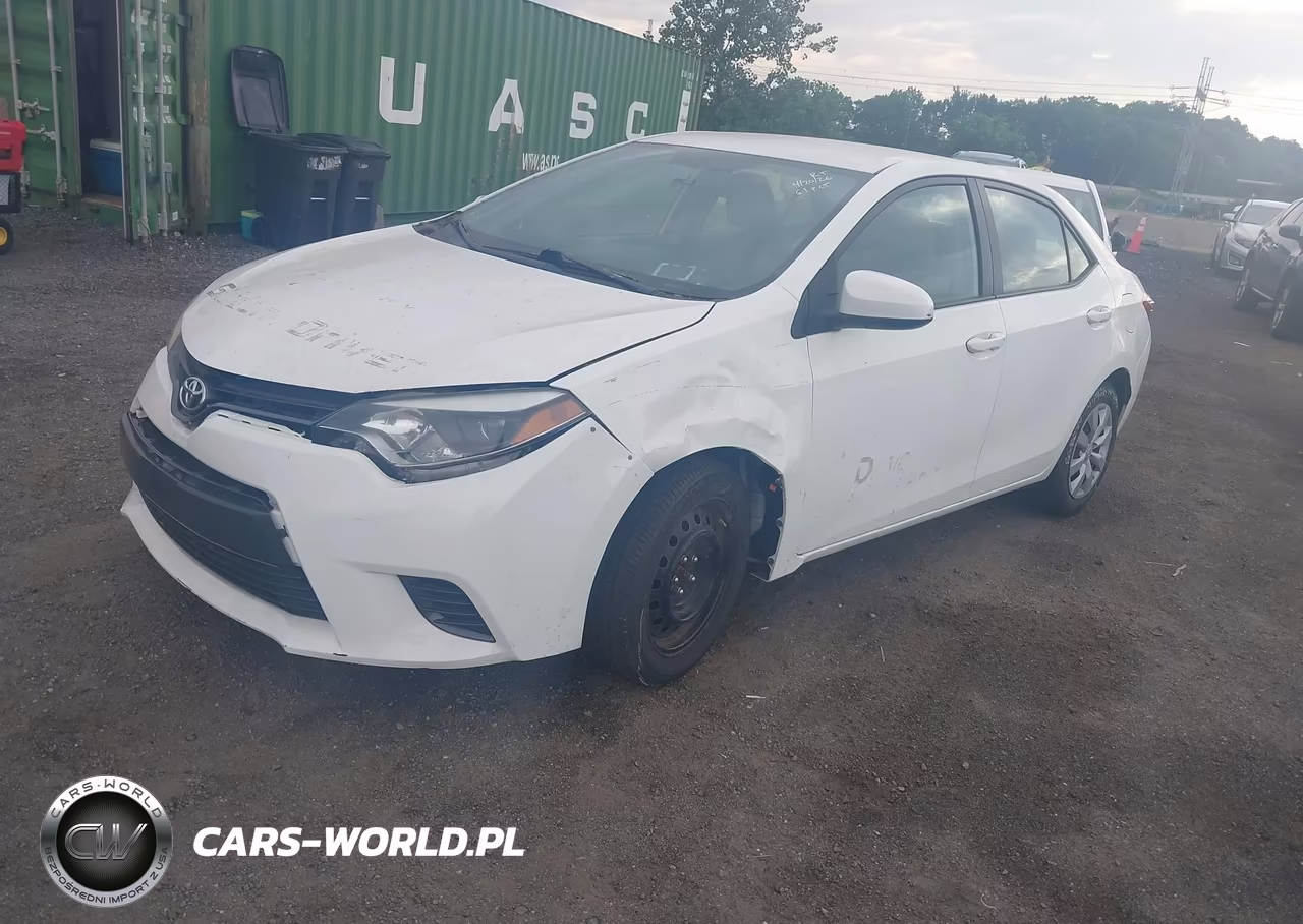 2015 Toyota Corolla Le VIN:2T1BURHE8FC416507 - 2