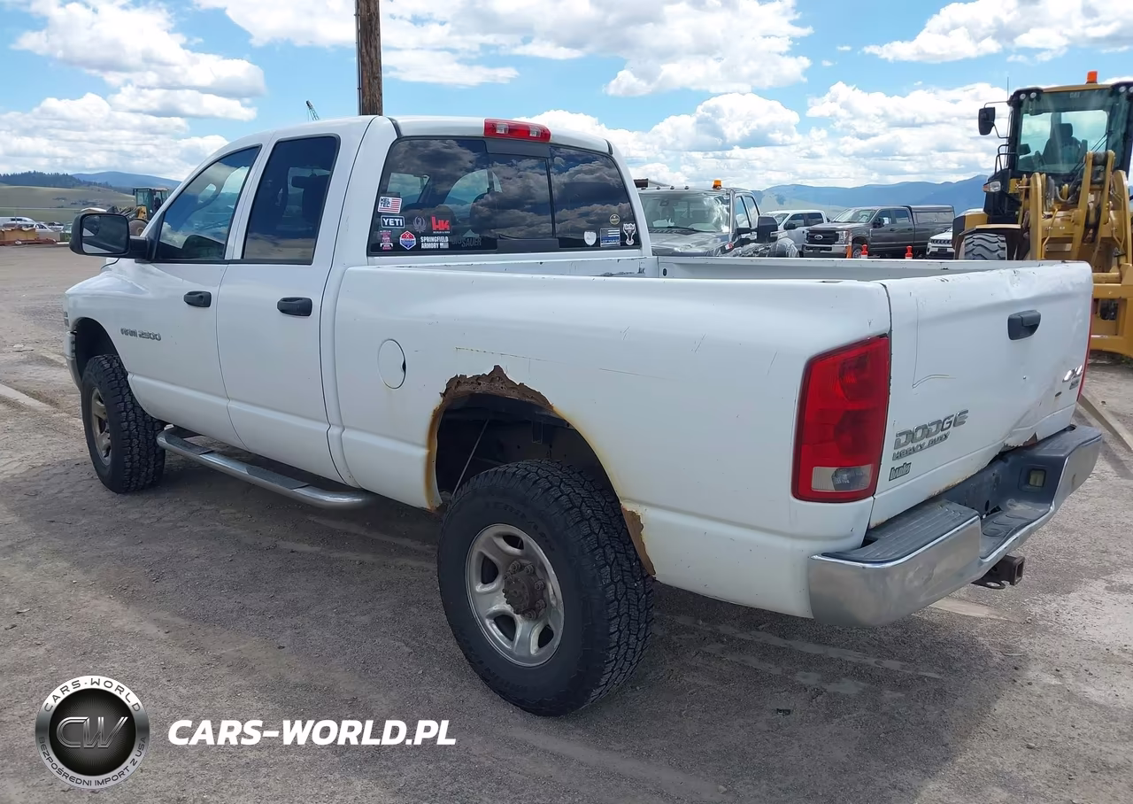 2004 Dodge Ram 2500 Slt-Laramie VIN:1D7KU28D14J255956 - 3