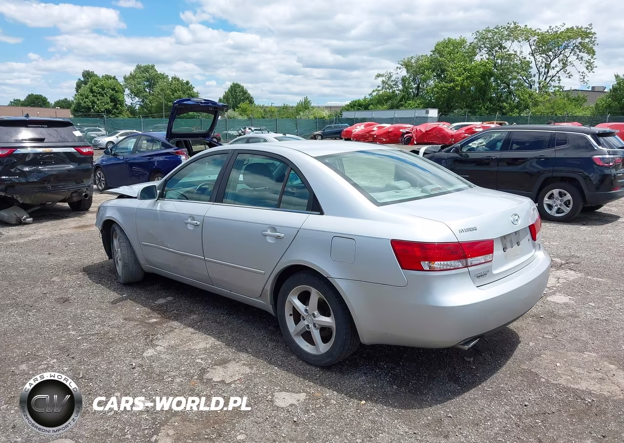 2006 Hyundai Sonata Gls V6-Lx V6 VIN:5NPEU46F26H074755 - 3