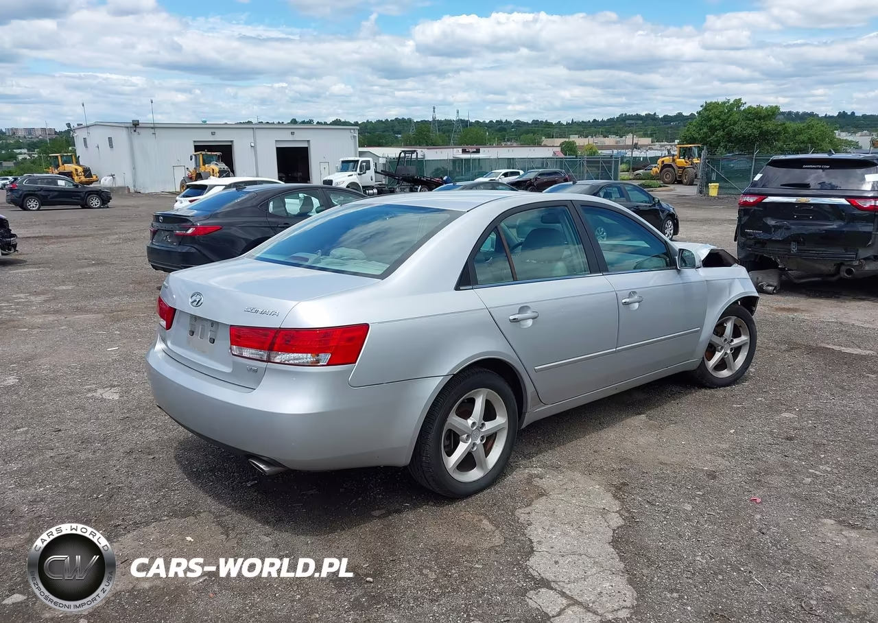 2006 Hyundai Sonata Gls V6-Lx V6 VIN:5NPEU46F26H074755 - 4